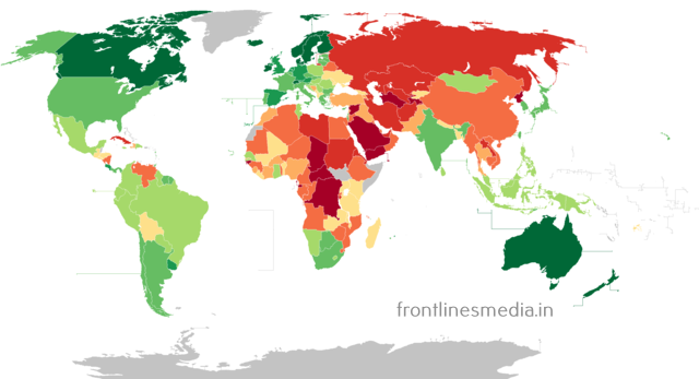 DEMOCRACY INDEX - 41st RANK