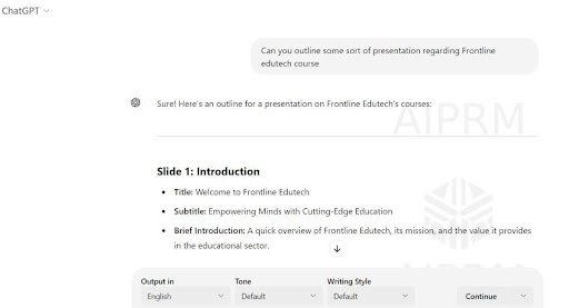 How to Create High-Quality Presentations with ChatGPT in Minutes - 2