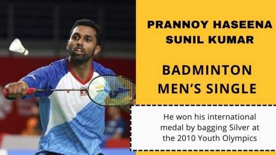 Prannoy Haseena Sunil Kumar - paris Olympics 2024