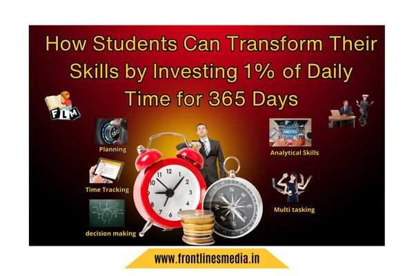 How Students Can Transform Their Skills by Investing 1% of Daily Time for 365 Days