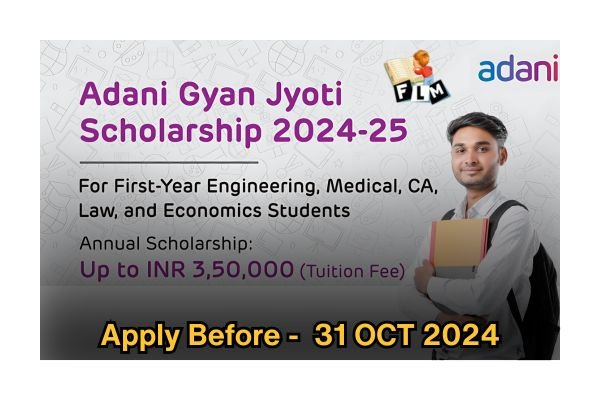 adani scholarship program 2024 - 25