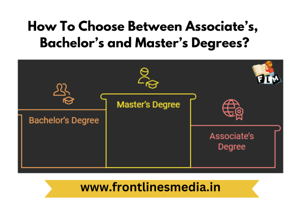 How to choose between Associate’s, Bachelor’s, and Master’s Degrees