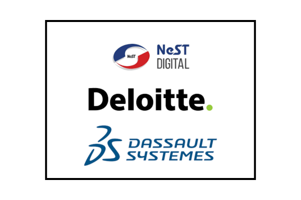Deloitte,DASSAULT SYSTEMS,Nest digital flm poster