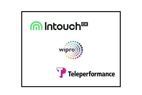 wipro, intouch cx, teleperformance flm poster