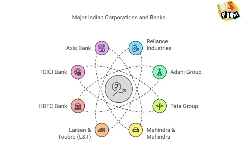 Major Indian Corporations and Banks