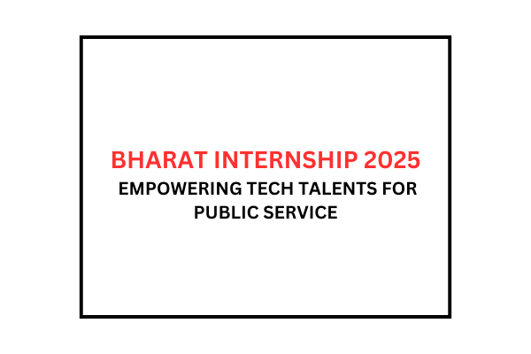 Bharat internship 2025 flm poster