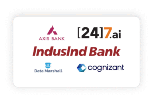 247 ai, Data Marshall, Induslnd bank, Axis Bank, Cognizant Flm poster