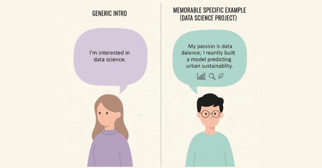 Poor vs confident GD body language comparison.