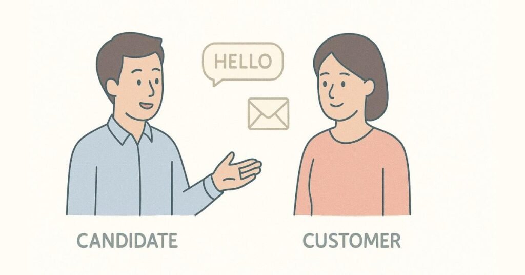 HR round example: handling difficult customer