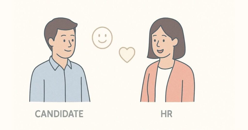 What is an HR interview visual