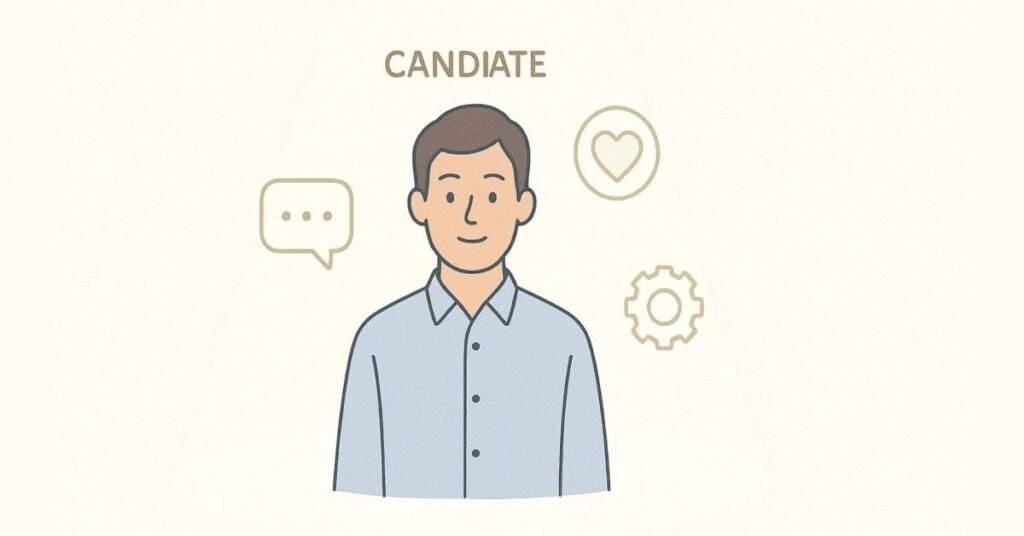 First impression concept for HR interviews