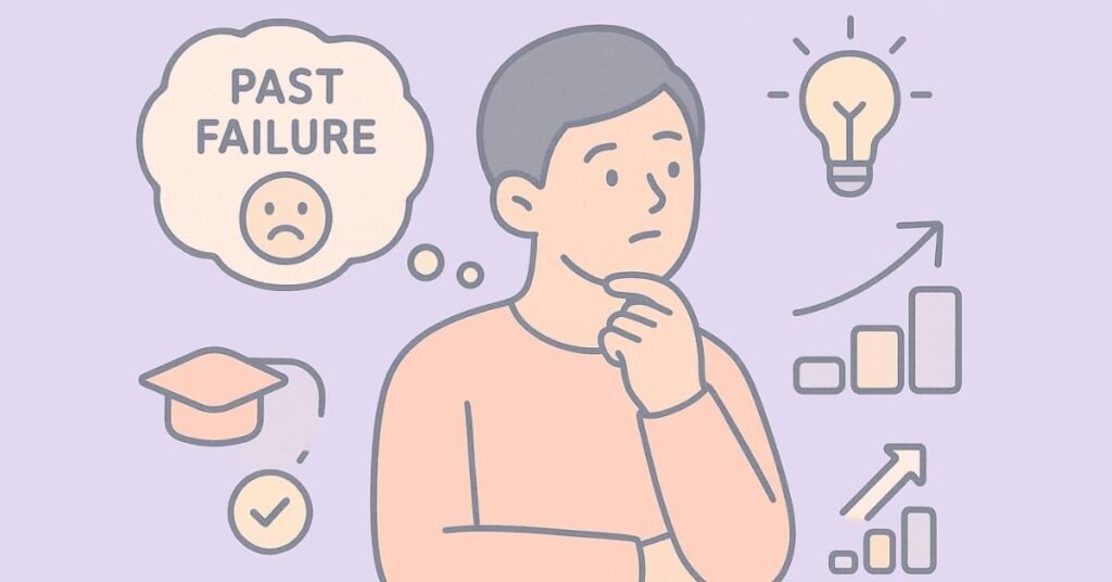 Learning from failure HR question visual