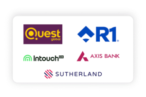 Quest Global, R1 RCM, Intouch Cx, Axis Bank, Sutherland flm Poster