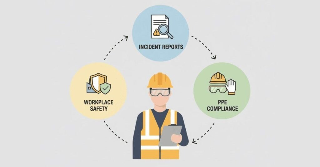 Daily work of an EHS officer