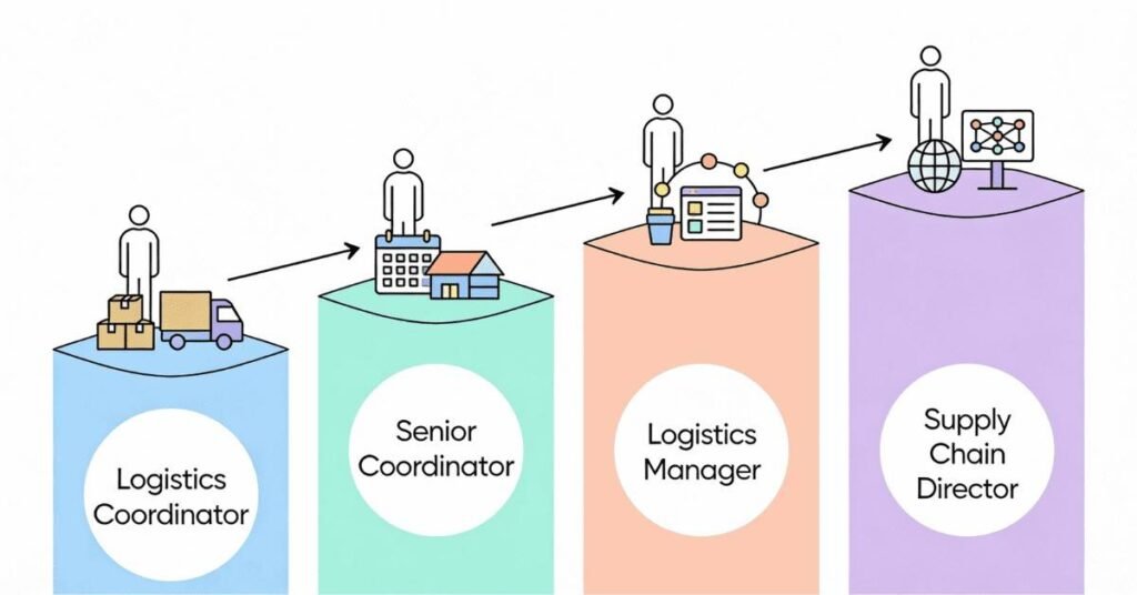Logistics coordinator career growth path