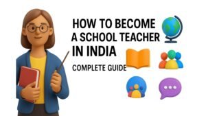 School Teacher in India