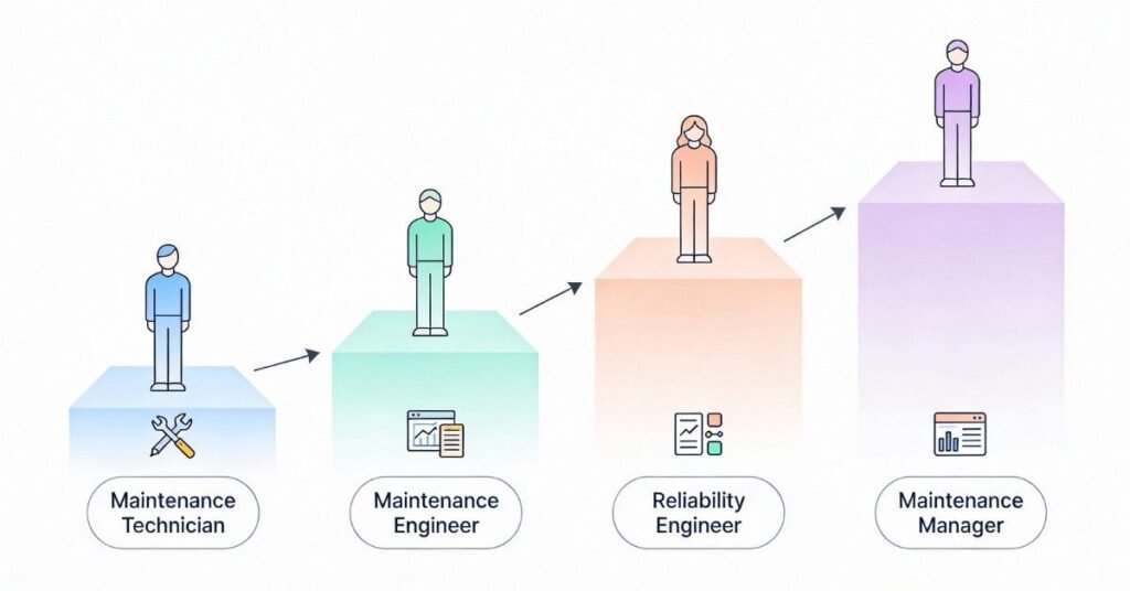 Maintenance engineer career growth path