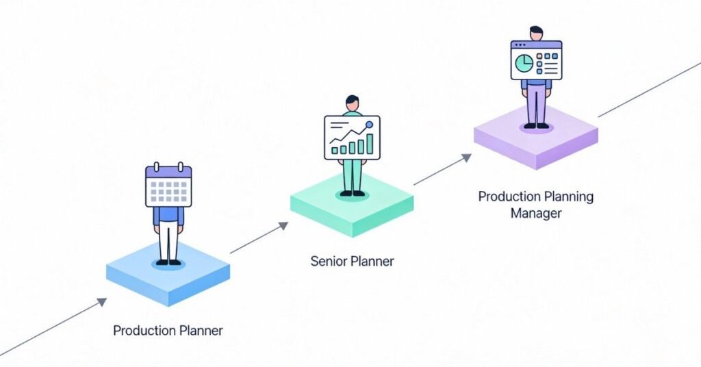 Production planner career growth path