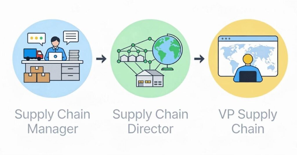 Supply chain manager career growth path