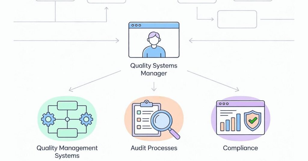 Quality systems manager career in manufacturing