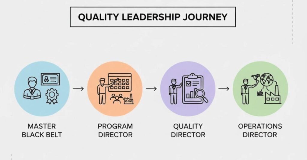 Six Sigma Master Black Belt career growth path