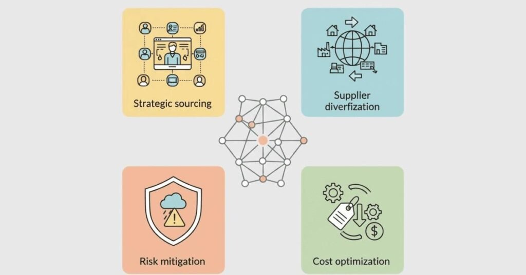 Strategic sourcing and supply chain risk management role