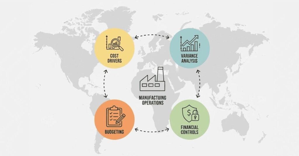 Manufacturing cost analysis and financial control role
