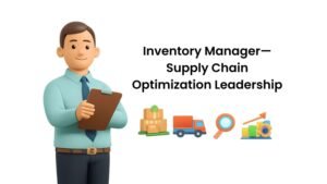 Inventory Manager Career: Stock Control, Suppliers & Growth