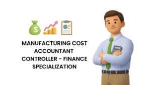 Manufacturing Cost Accountant/Controller—Finance Specialization
