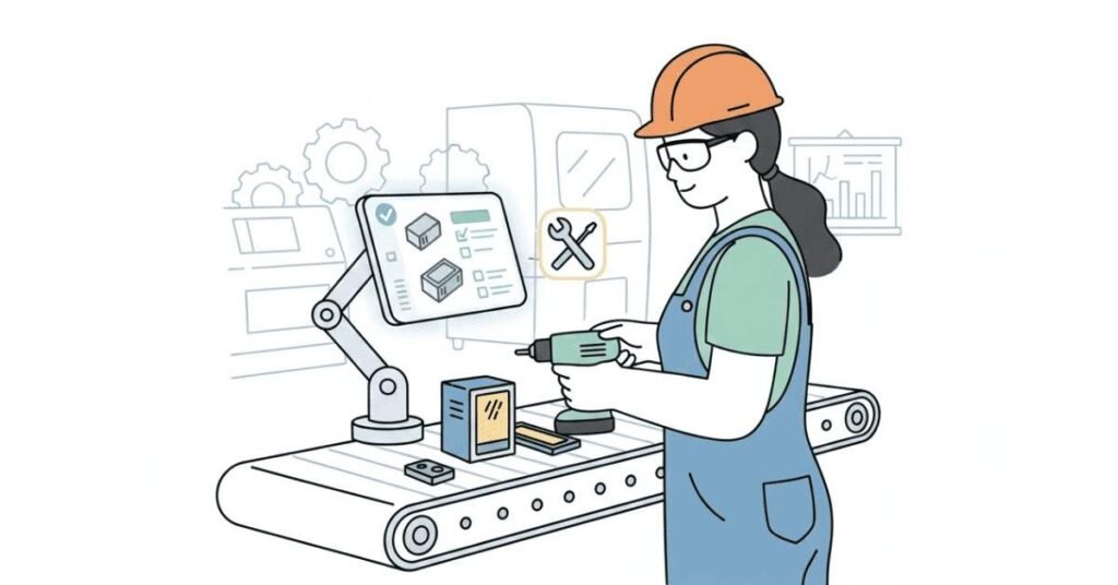 Assembly operator job role in modern manufacturing