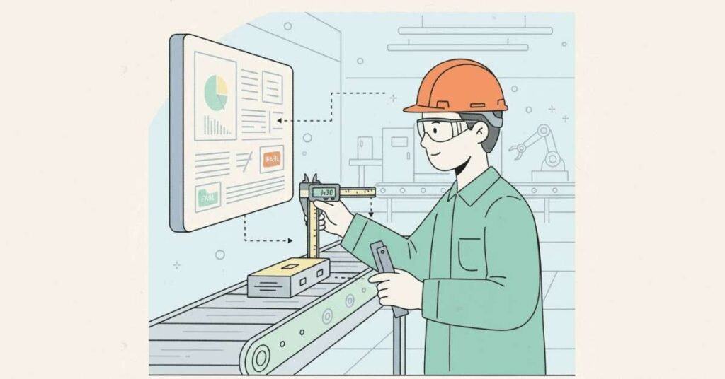 Quality control trainee job role in manufacturing