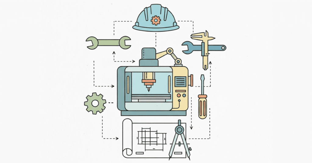 technical roles in manufacturing such as production engineer, quality engineer, and maintenance roles