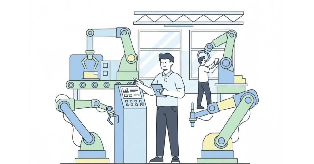 Automation technician career in manufacturing