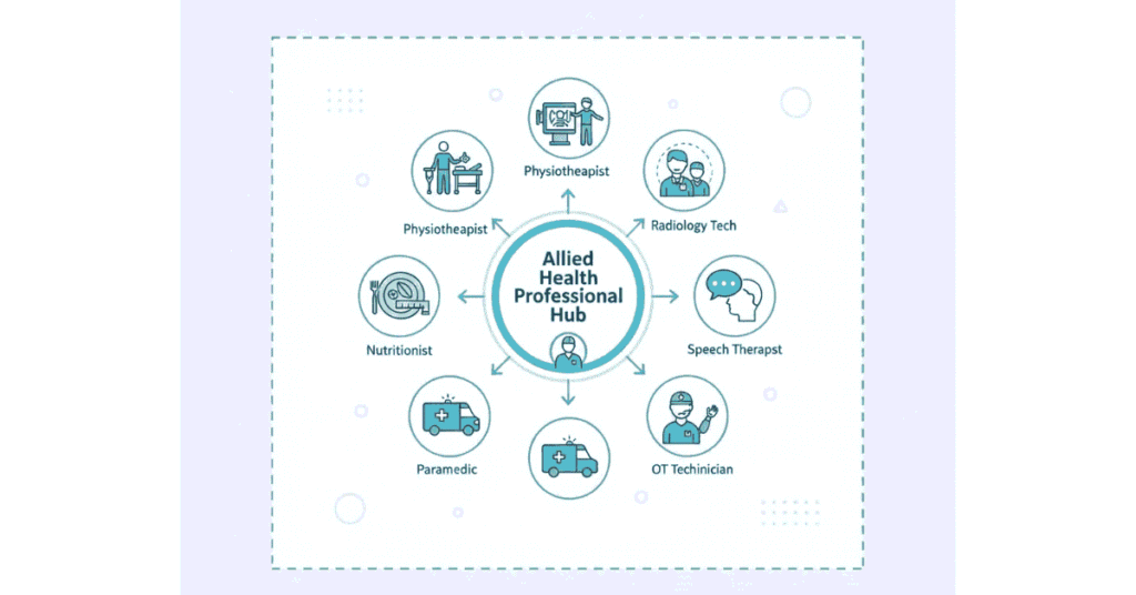 Allied health careers in India beyond doctors and nurses