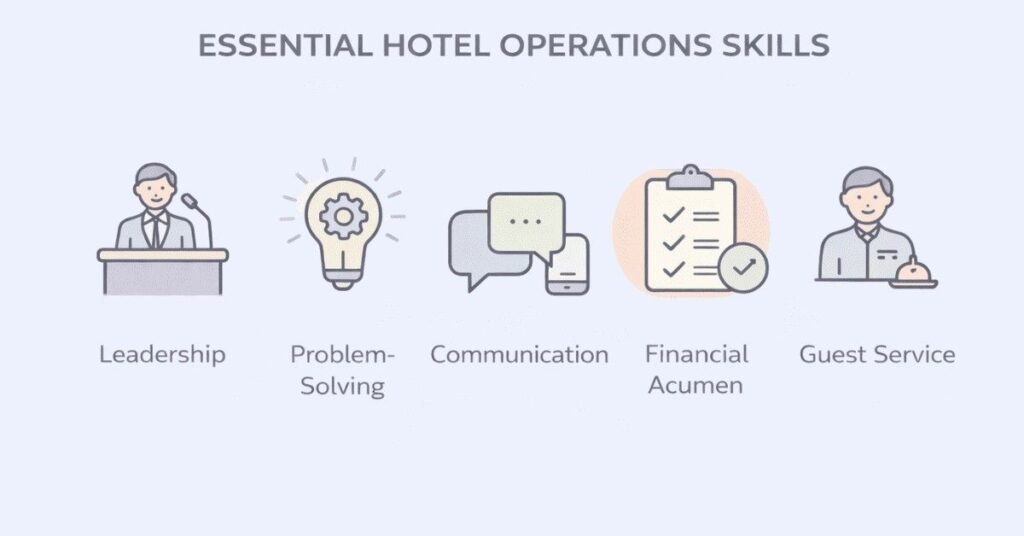 Essential skills for hotel operations and management careers