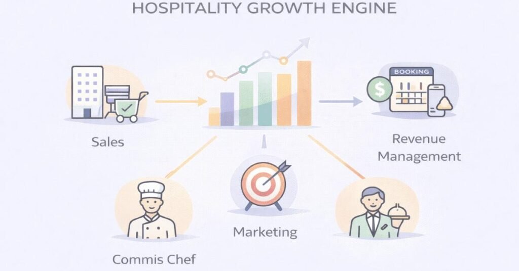 Sales marketing and revenue management careers overview