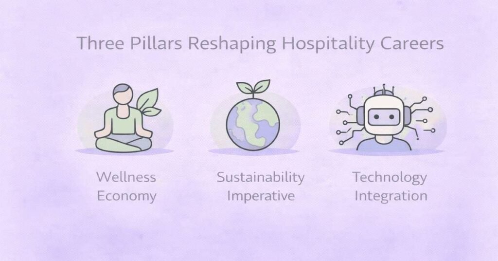 Forces driving emerging hospitality careers