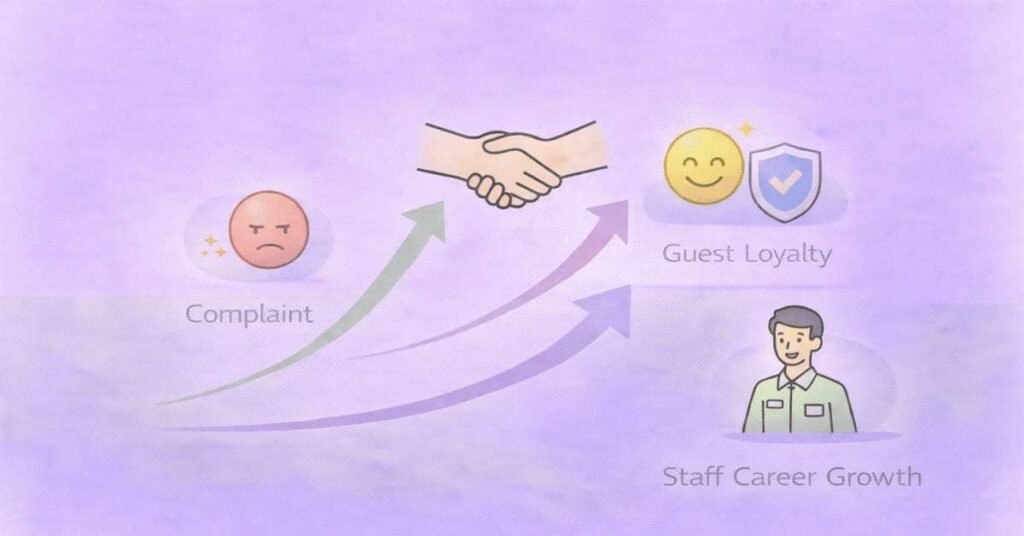 Service recovery and career growth in hospitality