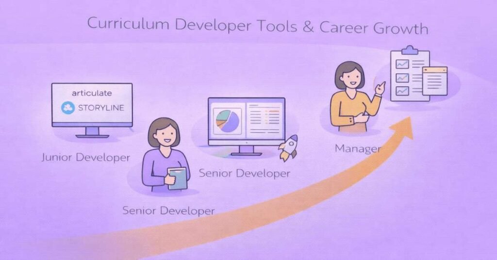 Curriculum developer tools and career path