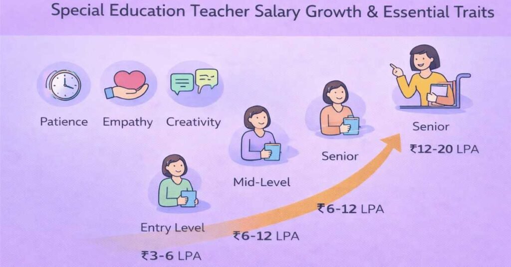 Special education teacher salary and skills in India