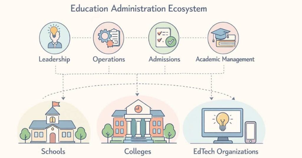 Education administration careers paths roles and salaries
