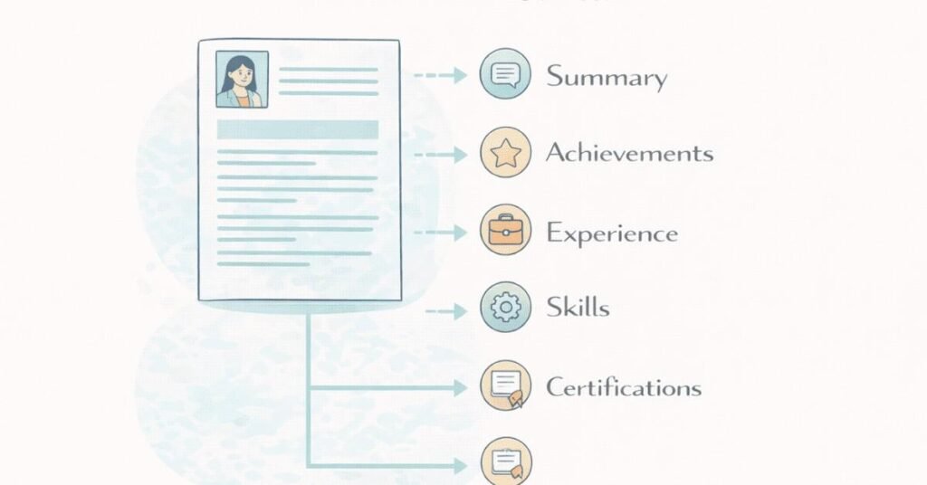 Resume sections explanation