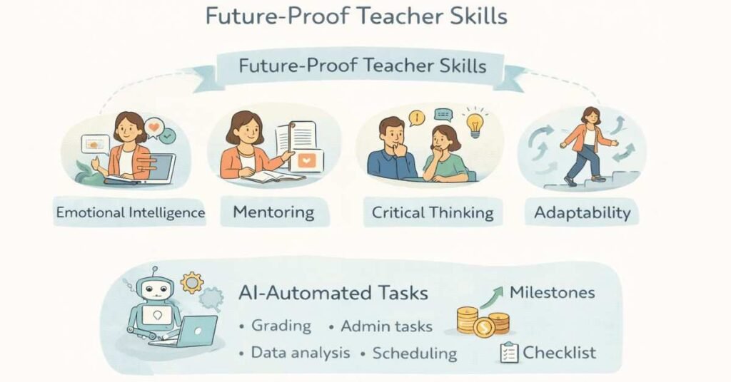Skills teachers need in AI era