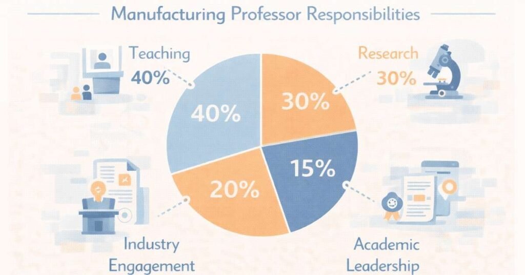 Manufacturing professor roles teaching research industry