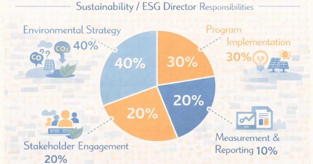ESG director responsibilities in manufacturing