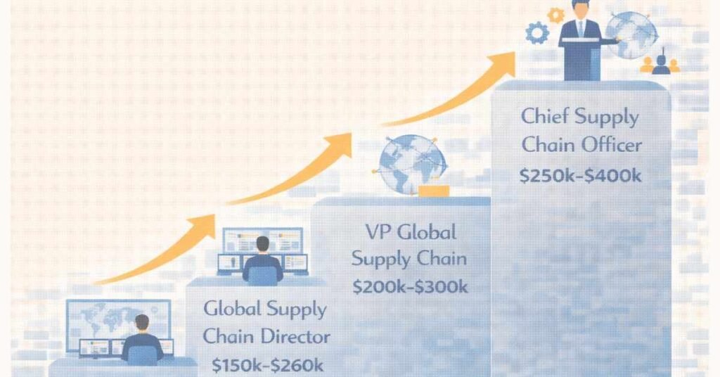 Global supply chain director career path to CSCO
