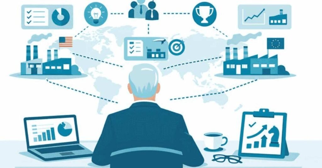 Group COO and chief manufacturing officer corporate leadership role