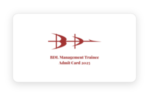 BDL Management Trainee Recruitment 2025 – Full Details, Eligibility, Salary & Apply Link
