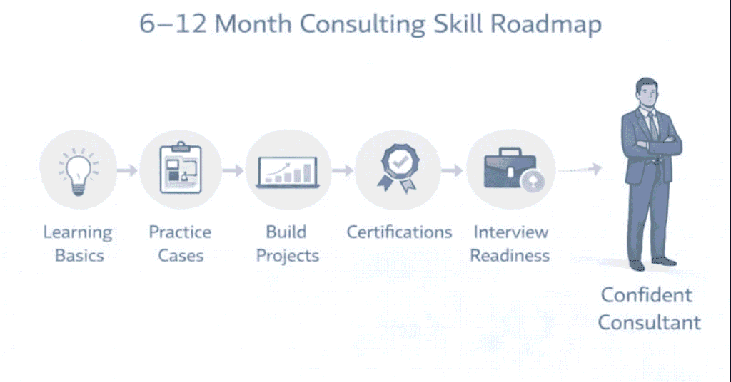 Consulting skill development roadmap for students and professionals