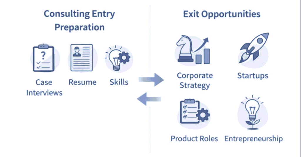 How to get into consulting and exit opportunities after consulting